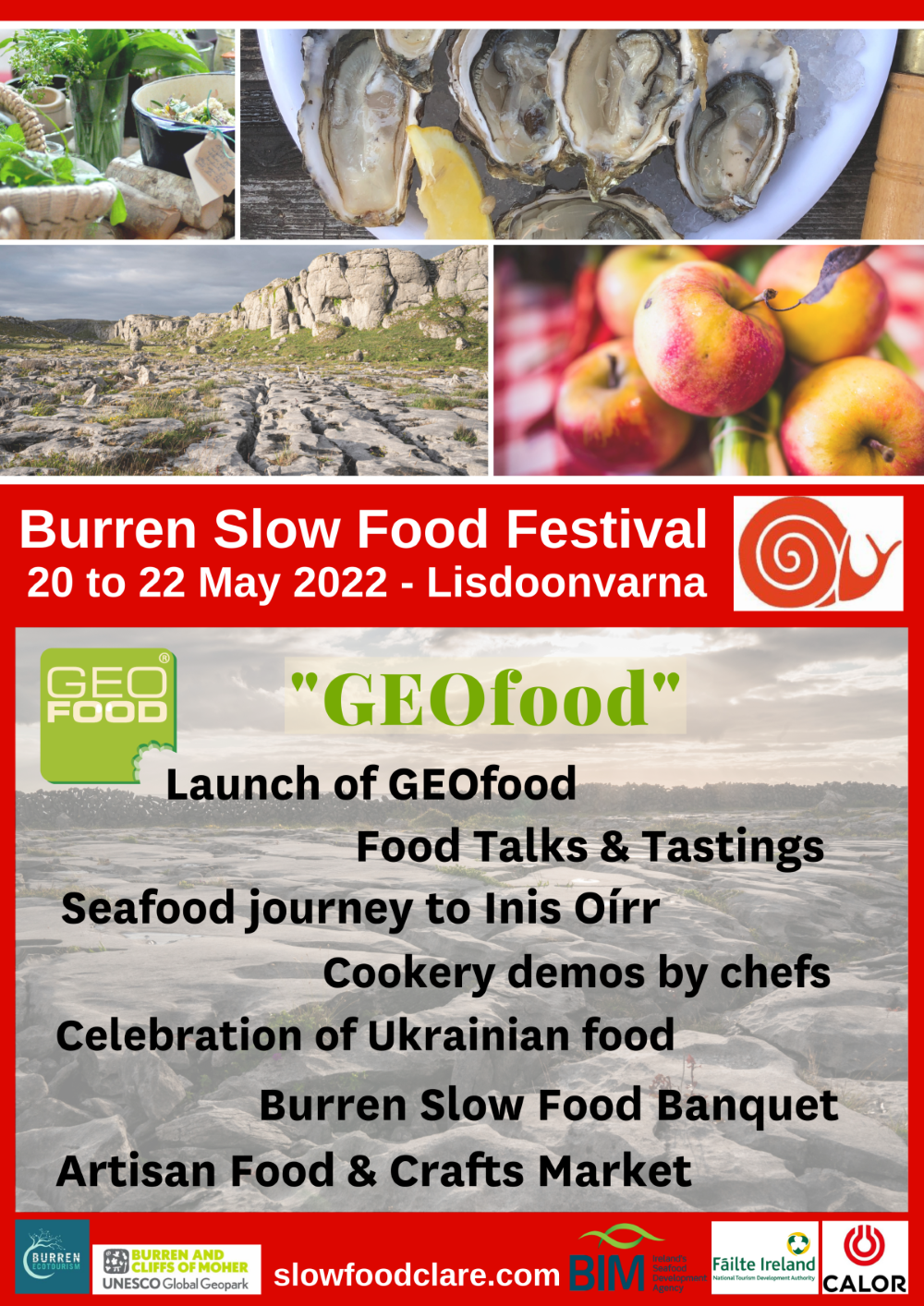 Burren Slow Food Festival 2022 – GEOfood Launch | The Burren and Cliffs of  Moher UNESCO Global Geopark